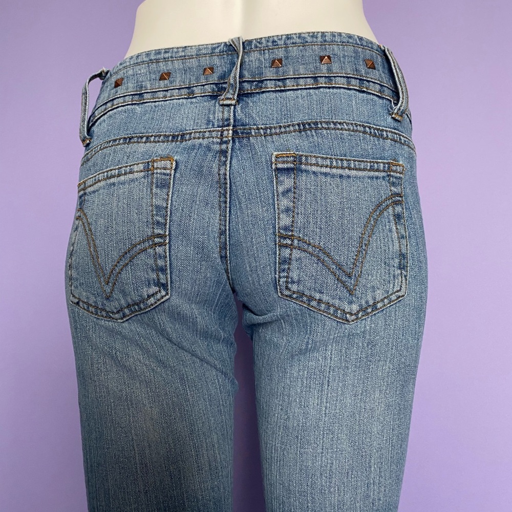 ❌SOLD-DEPOP❌ Y2K Belted Jeans by 725 Originals - Picture 3 of 7
